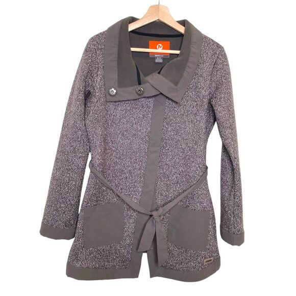 Merrell Talley Swacket Select Regulate Womens Sweater Jacket Belted Coat Size S - Picture 3 of 16